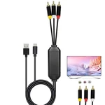 Ecdream Usb C To Rca Cable Adapter, 6ft Type-c W/ A Charging. Fixed Price $32.98.