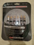 Nexxtech Ultimate Composite Video And 2 Channel Audio Kit 24k Connectors New. Fixed Price $15.00.