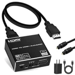 Hdmi Arc To Optical Audio Adapter 4k60hz Splitter Converter H. Fixed Price $42.16.