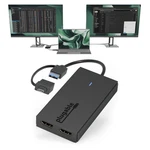 Plugable Dual Monitor Adapter For M1/m2/m3/m4 Macos Systems, Windows, Chromeo.... Fixed Price $73.03.