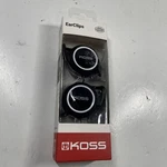 Koss Ksc21 Sportclip Clip-on Ear Headphones Black New In Box. Fixed Price $16.99.