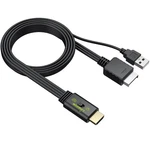 Linkfor Ps2 To Hdmi Converter,hdmi Cable, With 4:3/16:9 Screen Aspect Black. Fixed Price $23.89.