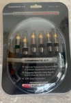 Nexxtech Ultimate Composite Video And 2 Channel Audio Kit New In Box 102. Fixed Price $13.99.