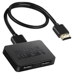 Philco Fwv2001 Hdmi Splitter 1 In 2 Out 4k Dual Monitor 1080p 3d 6ft. Fixed Price $21.00.