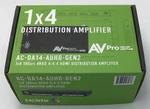 New Avpro Edge Ac-da14-auhd-gen2 1x4 Hdmi Distribution Amplifier Hdr Ready R927. Fixed Price $209.99.