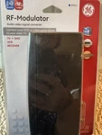 Ge Rf Modulator 87631 Audio Video Signal Converter Rca Coax Tv Dvd Vcr Receiver. Fixed Price $20.00.