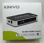 Kinivo 50 1 Bn Hdmi Switch 5 In Out New Open Box Remote Hd 1080. Fixed Price $18.99.