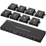 Hdmi Extender Splitter Over Ethernet 1 In 8 Out Cat5e Or 6 Up To 165ft 50m Hd.... Fixed Price $390.00.