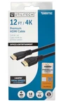 Utilitech 4k Hdmi To 12-ft Black. Fixed Price $12.99.