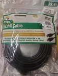 Qvs Hdmi Male To Cable W/ 3d Blu-ray 1080p 4k Uhd, 39 Ft. - Black New. Fixed Price $25.99.