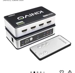 Kinivo Hdmi Switch 4k Hdr 350bn. Fixed Price $39.00.