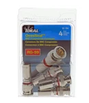 Ideal 4 Pack Of Rg-59 Bnc Brass Compression Connector (part # 92-704). Fixed Price $9.98.
