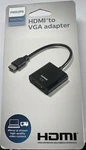 Philips Hdmi To Vga Adapter, Male Female Adapter For Mac, Pc. Fixed Price $11.99.