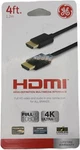 Ge Jasco - 4 Ft Hdmi Cable 4kuhd/full Hd 1080p Premium Gold Plated Connectors. Fixed Price $9.95.