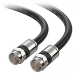 Rg6 Coaxial Cable 50ft - Quad Shielded, Cl2 Rated For In-wall Safety Black. Fixed Price $28.49.