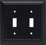 Franklin Brass Architectural (1-pack) Decorative Light Switch Cover Matte Black. Fixed Price $11.32.