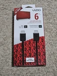 New! Vizio High Speed Hdmi Cable 6 Ft Black - 4k Uhd / 3d Ready 18 Gbps Arc. Fixed Price $9.99.