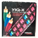 Audioquest Yiq-x Component Video Cable 2 Meter - New Unopened Box Silver Plated. Fixed Price $44.98.
