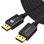 Ivanky Displayport 1.4 Cable 25ft 8k 60hz 4k 144hz Hdr 32.4gbps Hdcp2.2 Black. Fixed Price $133.16.