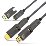 Bifale 8k Fiber Optic Hdmi 2.1 Cable 25ft Detachable 48gbps 8k60 4k120 Earc. Fixed Price $62.04.