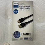 Philips High-speed Hdmi Cable 4ft Gold-plated With Ethernet Black Male-male. Fixed Price $12.99.