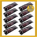 Audiopipe Amf10 10ft Oxygen Free Rca Male Composite Cable 10 Pieces Per Bag. Fixed Price $44.99.