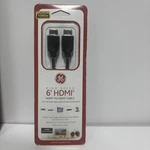 Ge 6' High Speed Hdmi To Cable Full Hd 1080p24153 New In Box. Fixed Price $9.74.