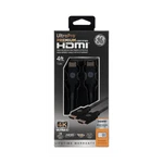 Ge Ultrapro Premium Certified Hdmi Cable, Gold Plated Ethernet 4ft Gray. Fixed Price $13.65.