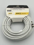 Monster 140033-00 25ft / 7.62m Rg6 Quad Coaxial Cable Satellite. Fixed Price $10.00.