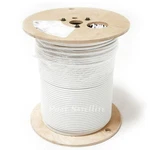 Commscope Commercial Fire Retarded Cmp White Plenum Rg6 Coax Cable 1000ft. Fixed Price $500.00.