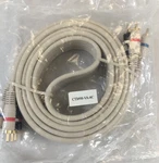 Wh Flat Component Video Audio Cable (red-green-blue + In/out Rcas) Cti#98 Va 6c. Fixed Price $24.99.