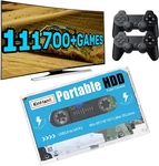 Kinhank 500g Hdd External Hard Drive With 111700+ Retro Games (2 Controllers). Fixed Price $56.15.