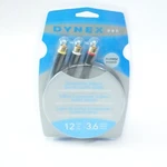 Dynex (dxav062) 12ft A/v Cable For Connecting Standard Definition Components. Fixed Price $17.50.