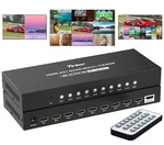 Yinker 9x1 Hdmi Multi-viewer Switcher 4k 30hz 9 In 1 Out Multiviewer Seamless. Fixed Price $58.00.