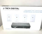 J-tech Digital 1x4 Hdmi Extender Over Ethernet Cable Pro Av Premium Jtdhdex1x4. Fixed Price $160.00.
