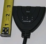 Fosmon 3-port Hdmi Switch Selector 3:1 Inputs To 1 Output, It Works. Fixed Price $11.00.