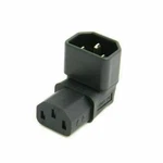 Chenyang Iec Male C14 To Down Right Angled 90 Degree Female C13 Power Plug. Fixed Price $7.99.