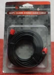 Radioshack 12 Foot (3.65m) Stereo Audio Cable 15-223. Tag No. G476. Fixed Price $5.40.