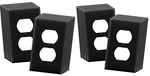 Leviton 80703-e 1-gang Duplex Device Receptacle Wallplate Standard,black,20-pack. Fixed Price $6.73.