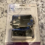 Radioshack Tv Vcr Fm Amplifier 2-way Splitter Cat No: 15-1116b. Fixed Price $18.70.