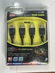 Xtreme Cables 2 Pack High Speed Hdmi Cable 6ft Combo. Fixed Price $12.99.