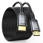 Dorojepi 8k Long Hdmi Cable 15 Ft, 2.1 15ft 48gbps 15ft, Grey. Fixed Price $23.08.