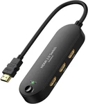 Hdmi Switch 4k 60hz, Splitter 3 In 1 Out, Port Switcher Box Su.... Fixed Price $12.74.