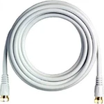 Rca Vh612whrv Rg6 Coaxial Cable With F-connectors 12 Ft.; White. Fixed Price $24.85.