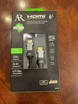 Acoustic Research 1080p 6ft Hdmi Cable Arsh6 Silver Series 120hz 24-bit. Fixed Price $12.99.