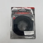Radio Shack 20-ft Gold Series Audio Patch Cable Cord (42-2614) New In Package. Fixed Price $12.99.