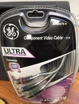 Ge Ultra Prograde Component Video Cable 12 Foot (3.6m)also Work As Composite. Fixed Price $4.00.