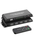 8k Hdmi 2.1 Switch 4 In 1 Out, 4k 120hz Switcher Selector Port With Ir.... Fixed Price $36.00.