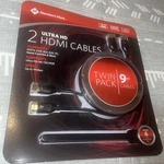 Member's Mark Twin Pack 9' (2 Ultra Hd Hdmi Cables) - 4k New/unopened. Fixed Price $9.99.
