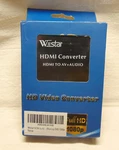 Wiistar Hdmi Converter To Av + Audio Hd Video. Fixed Price $18.00.